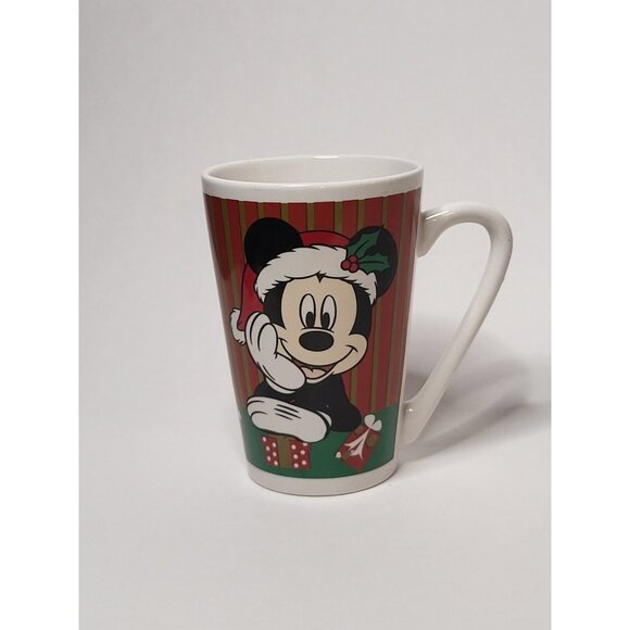Mickey Mouse Tall Christmas Mug - Picture 1 of 7